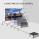 Fekete szín - BL-45 4 hüvelykes LCD projektor 1080P képernyő USB hordozható mini projektor házimozi
