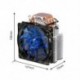 LESHP CPU-hűtő rendkívül csendes, 20 dB(A) 120 mm-es ventilátorral, öt tiszta réz hőcsővel, négy vezetékes PC