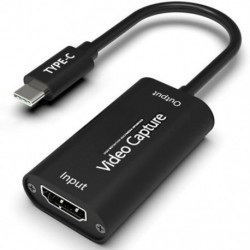 Szín: TYPE-C - Új USB3.0-HDMI-kompatibilis 60 Hz-es Video Mini Design Capture Card Recorder Live Capture Box átalakító