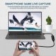 Szín: TYPE-C - Új USB3.0-HDMI-kompatibilis 60 Hz-es Video Mini Design Capture Card Recorder Live Capture Box átalakító