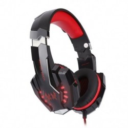 Szín: T1 - G9000 Gaming Headset Fülre helyezhető 3,5 mm-es fejhallgató mikrofonos LED-es fényű fülhallgató Laptop Tablet