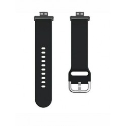 Fekete szín - Csere szilikon szíj Huawei karóra FIT eredeti SmartWatch szíj tartozékai 2021 színes csuklópántos