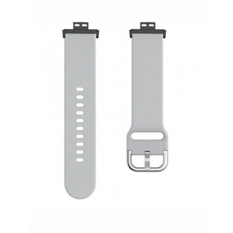 Szín: szürke - Csere szilikon szíj Huawei karóra FIT eredeti SmartWatch szíj tartozékai 2021 színes csuklópántos
