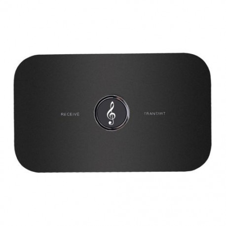 Fekete szín - Többfunkciós hordozható, vezeték nélküli Bluetooth-kompatibilis 4.0 2 az 1-ben audio zene A2DP vevő adó