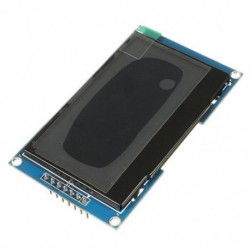 Fehér szín - TZT 2,4&quot  2,42 hüvelykes 128x64 OLED LCD kijelző modul SSD1309 12864 7 tűs SPI/IIC I2C soros interfész