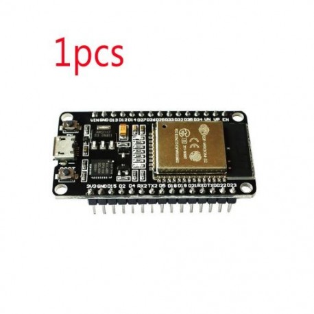 Szín: 1db - ESP32 ESP-32 Fejlesztőkártya Vezeték nélküli WiFi Bluetooth-kompatibilis Dual Core CP2102 wifi modul 2.4GHz RF