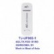 Fehér szín - 4G/3G USB WiFi router Sim kártya zseb vezeték nélküli router modem stick USB dongle mobil szélessáv 100Mbps