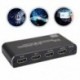 2x2 mátrix kapcsoló elosztó támogatás PCM2, 5.1CH, DTS5.1, D-TrueHD HDMI-kompatibilis kapcsoló 2x2 támogatás HDCP