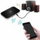Fekete szín - Továbbfejlesztett Bluetooth-kompatibilis 5.0 audio adó-vevő RCA 3,5 mm-es AUX csatlakozó USB Dongle zenei