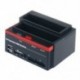 Szín: UK csatlakozó - Mobile Hard Disk Box HDD dokkoló állomás USB 2,5 hüvelykes 3,5 hüvelykes SATAI/II/III IDE Dual
