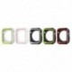 Szín: 38mm - Kétszínű védőburkolat szilikon Apple karórához 2/3 védőtok tok Apple Watch szíjhoz 42 mm 38 mm színes