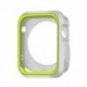 Szín: 42mm - Kétszínű védőburkolat szilikon Apple karórához 2/3 védőtok tok Apple Watch szíjhoz 42 mm 38 mm színes