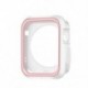 Szín: 38mm - Kétszínű védőburkolat szilikon Apple karórához 2/3 védőtok tok Apple Watch szíjhoz 42mm 38mm Color drop