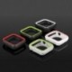 Szín: 38mm - Kétszínű védőburkolat szilikon Apple karórához 2/3 védőtok tok Apple Watch szíjhoz 42mm 38mm Color drop