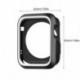 Szín: 38mm - Kétszínű védőburkolat szilikon Apple karórához 2/3 védőtok tok Apple Watch szíjhoz 42mm 38mm Color drop