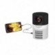 Szín: sárga szürke US - Mini projektor 480*360 támogatás 1080P USB mini fénysugárzó telefonhoz okostelefonhoz házimozi