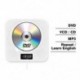 Szín: UK - BT Falra szerelhető DVD/CD lejátszó Bluetooth-kompatibilis távirányítóval Sztereó FM rádió HiFi Zene