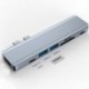 Szín: 7 az 1-ben - USB 3.1 Type-C Hub HDMI-kompatibilis adapterhez USB C hub Hub 3.0 TF SD olvasónyílással PD MacBook Pro