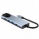 Szín: 5 az 1-ben - USB C hub Type-C 3.1 – HDMI-kompatibilis RJ45 USB PD gyorstöltő 5 az 1-ben USB-dokkoló MacBook Air Pro