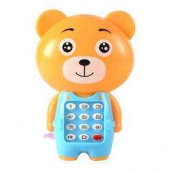 Szín: QX22001 - Elektronikus játék telefon zenés mini aranyos gyerek telefon játék korai oktatás Rajzfilm Mobiltelefon