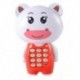 Szín: QX22004 - Elektronikus játék telefon zenés mini aranyos gyerek telefon játék korai oktatás Rajzfilm mobiltelefon