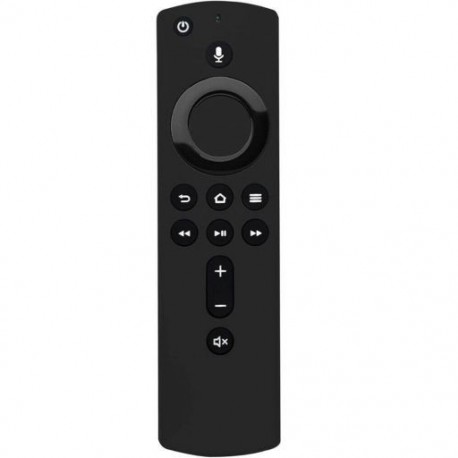 Fekete szín - L5B83H hangos távirányító csere Amazon Fire Tv 2nd 3RD Gen Stick 4K Fire TV Stick Alexa Voice Smart Search