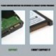 Szín: UK csatlakozó - 3,5 hüvelykes HDD USB 3.1 tok C típusú merevlemez-ház USB C-SATA külső merevlemez-olvasó 3,5