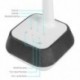 Szín: EU csatlakozó AM303002 - M6 asztali lámpa bluetooth kompatibilis hangszóró UK/EU Led asztali lámpa Touch Dimmer Dc