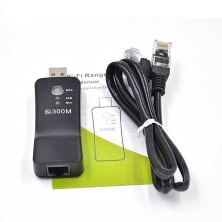 Szín: DP164700 - USB WIFI átjátszó 300 Mbps 2,4 GHz vezeték nélküli WiFi jelerősítő WI-FI hatótávolság-bővítő