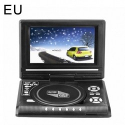 Szín: EU - 9,8 hüvelykes hordozható mobil DVD mini televízióval, beépített akkumulátorral Intelligens kikapcsolás