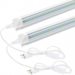 Szín: 6500K - 2db 14W-os belső fénysorompó 3000K/4000K/5000K fehér, 108 LED-es univerzális szalag kisteherautó hajóhoz