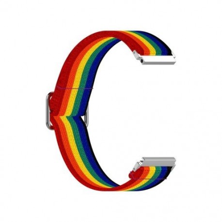 Szín: mint az 1 - Szíj 20 mm-es aktív színű elasztikus szövött pánt, állítható, rugalmas szíj univerzális Galaxy