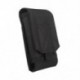 Fekete szín - Kültéri terepszínű táska Tactical Army telefontartó Sport deréköv tok Vízálló nylon EDC sport vadász