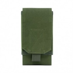 Szín: ArmyGreen - Kültéri terepszínű táska Tactical Army telefontartó Sport deréköv tok Vízálló nylon EDC sport