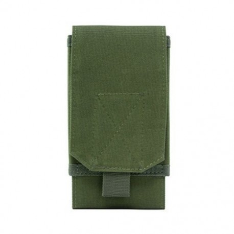 Szín: ArmyGreen - Kültéri terepszínű táska Tactical Army telefontartó Sport deréköv tok Vízálló nylon EDC sport