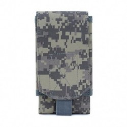 Szín: ACU - Kültéri terepszínű táska Tactical Army telefontartó Sport deréköv tok Vízálló nylon EDC sport vadász