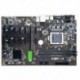Alaplap DDR4 asztali számítógép alaplap B250BTC Super Data Futó PCI-E X16 grafikus kártya 12 Pcie SATA3.0 interfész