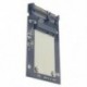 Szín: mSATA - SATA 3 - Univerzális msata 2,5 hüvelykes SATA szabványos mini SSD m SATA 2,5 hüvelykes SATA 22 tűs konverter