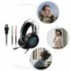 Zenei játék fejhallgató mikrofonos fejhallgatóval Surround USB 7.1&3.5MM vezetékes fülhallgató PC számítógéphez X box