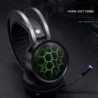 Zenei játék fejhallgató mikrofonos fejhallgatóval Surround USB 7.1&3.5MM vezetékes fülhallgató PC számítógéphez X box