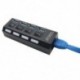 Szín: 4 portos EU csatlakozó - USB 3.0 elosztó USB elosztó 3.0 több USB elosztó 4/7 portos több bővítő Használjon