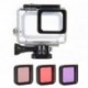 Szín: GoPro Hero9 10-hez - 60M vízálló tok GoPro Hero 10 9 5 6 7 víz alatti búvárház burkolata búvárszűrővel
