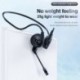 Szín: zöld - True Bone Conduction fejhallgató Fone Bluetooth-kompatibilis De Ouvido Wear nyitott füles horog Könnyű súly,
