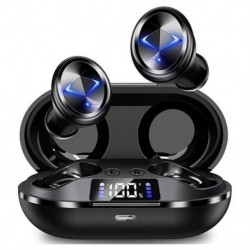 Fekete szín - Mini töltés Vezeték nélküli Bluetooth-kompatibilis fülhallgatók Binaurális fülhallgatók Digitális