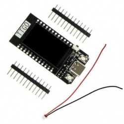TTGO ESP32 LoRa 240Mhz vezeték nélküli modul WiFi BT fejlesztőkártya 1,14 hüvelykes LCD vezérlőkártya T-kijelzővel