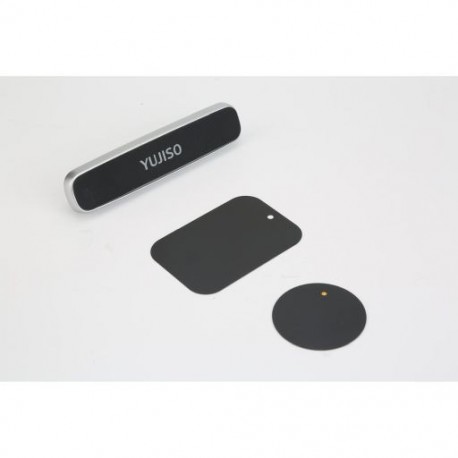 Szín: ezüst - Mágneses autós telefontartó Univerzális légtelenítőre szerelhető mobiltelefontartó állvány Mágneses