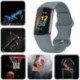 Szín: L piros - 20 mm-es sportszíjak Samsung Galaxy Watch 3 41 mm-es Galaxy Active 40 mm-es és Galaxy Watch Active 2 szilikon