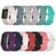 Szín: S piros - 20 mm-es sportszíjak Samsung Galaxy Watch 3 41 mm-es Galaxy Active 40 mm-es és Galaxy Watch Active 2