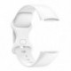 Szín: S fehér - 20 mm-es sportszíjak Samsung Galaxy Watch 3 41 mm-es Galaxy Active 40 mm-es és Galaxy Watch Active 2