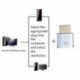 Szín: Szürke - HDMI-kompatibilis virtuális kijelző 4K Dummy Plug Display Cheat Virtual Plug Ultra HD Dummy emulátor adapter